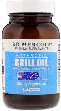 Dr. Mercola Antarctic Krill Oil 60 Caps Масло криля арктического 550721 фото