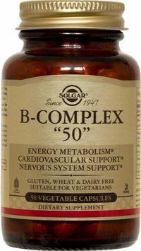 Solgar B-Complex "50" 50 Vegetable Capsules 496841 фото
