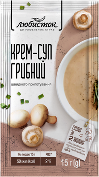 Упаковка Крем-суп Любисток грибной 12х15 г (УП4820241581573) 1156376 фото