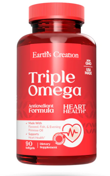 Earth's Creation Triple Omega 3-6-9 Потрійна омега-3,6,9 1000 мг 90 софт гель 1138748 фото