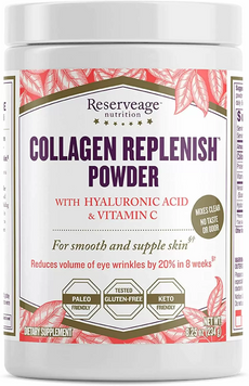 ReserveAge Nutrition Collagen Replenish Powder Коллаген с гиалуроновой кислотой и витамином C 230 г 792854 фото