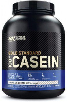 Протеин Optimum Nutrition 100% Casein Gold Standard 1800 g / 55 servings / Cookies Cream 418190 фото