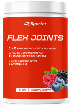 Sporter Flex Joints 375 g / 25 servings / wild berry 1030943 фото