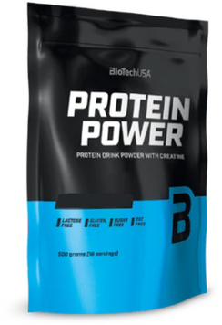 Протеїн Biotech Protein power 500 g / 16 servings / Vanilla 1077764 фото