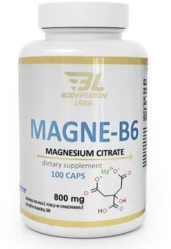 Bodyperson Labs Magne B6 800mg - 100 Capsules 1459645 фото