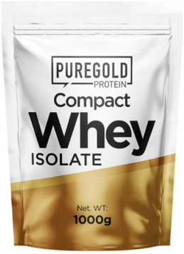 Протеїн PureGold Compact Whey Isolate 1000 g / 31 servings / Milk Chocolate 1103737 фото