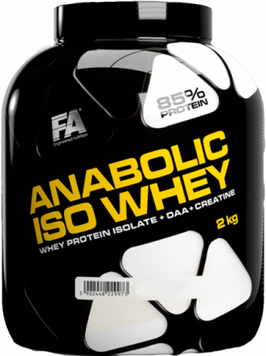 Протеїн Fitness authority Anabolic Iso Whey 2000 g / 66 servings / strawberry 1112766 фото