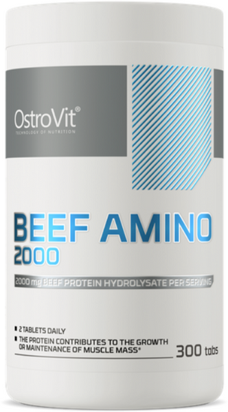 OstroVit Beef Amino 2000 mg 300 tabs / 150 servings 1161113 фото