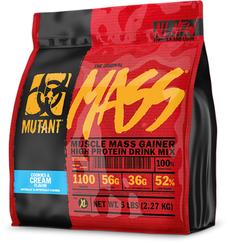 Гейнер Mutant Mass 2270 g / 8 servings / Cookies Cream 690590 фото