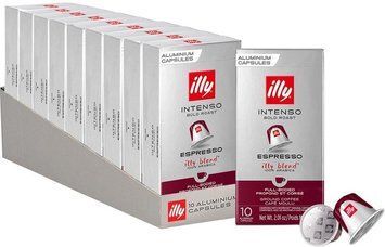 Кофе в капсулах ILLY Espresso Intenso шоубокс 100х5.7 г (08003753158631) 1381083 фото