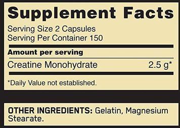 Креатин Optimum Nutrition Creatine 2500 Caps 300 capsules/150 servings/Unflavored 585981 фото