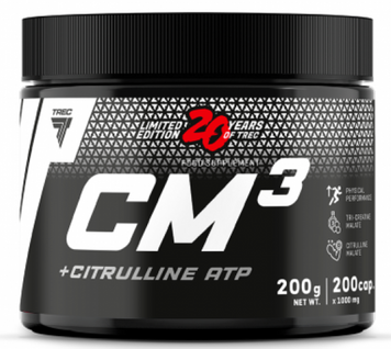 Креатин Trec Nutrition CM3 + Citrulline 200 caps / 40 servings 1084737 фото