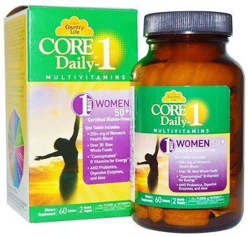 Country Life Core Daily-1 for Women 50+ 60 tabs Мультівітаміни для жінок 50+ 488800 фото