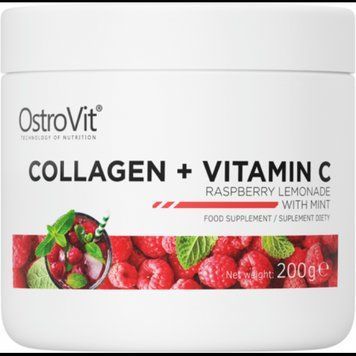 OstroVit Collagen + Vitamin C 200 g / 20 servings / raspberry lemonade with mint 1022035 фото
