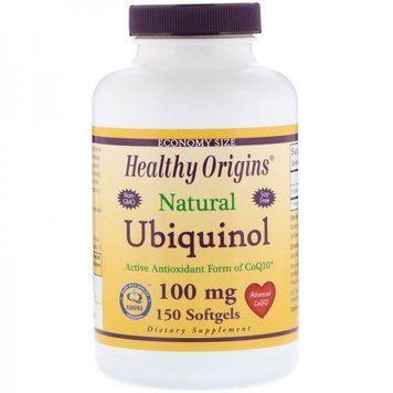 Healthy Origins Ubiquinol 100 mg Убіхінол 150 гелевих капсул 774908 фото