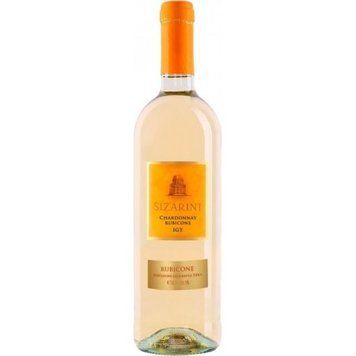 Вино Sizarini Chardonnay Rubicone IGT, белое сухое, 0.75л 11% (DIS8011510029773) 1179253 фото