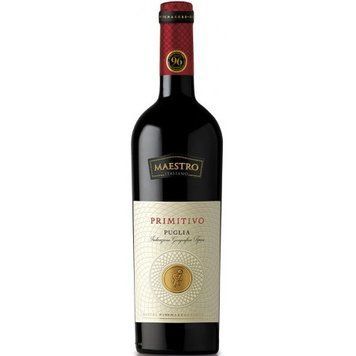 Вино Maestro "Primitivo" Puglia червоне 0.75 л (WHS8008900006797) 818622 фото