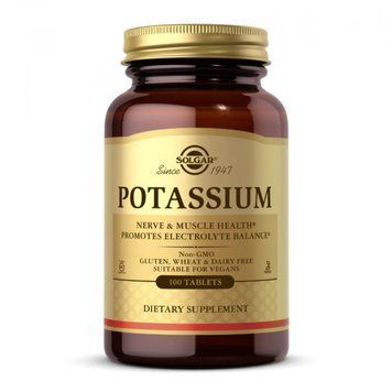 Solgar Potassium - 100 tabs 1471806 фото