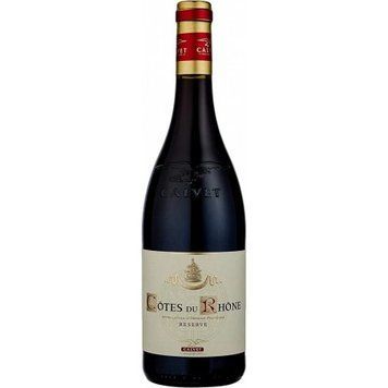Вино Calvet Cotes du Rhone AOP Reserve 2021 червоне сухе 0.75 л (3159560546002) 1344668 фото