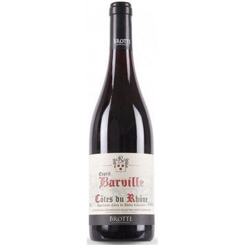 Вино Brotte S.A. Cotes du Rhone Esprit Barville Rouge (0.75 л) (BW16974) 435232 фото