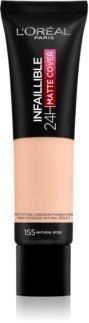 L'Oreal Paris Infaillible 24h Matte Cover N155 Натуральный розовый Тональный крем 30 ml 874799 фото
