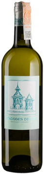 Вино Ch&acirc;teau Cos d'Estournel Les Pagodes de Cos Blanc 2020 біле сухе 0.75 л (BWT1313) 1236048 фото