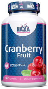 Haya Labs Cranberry Fruit Extract Экстракт Плодов Клюквы 30 капсул 1051904 фото