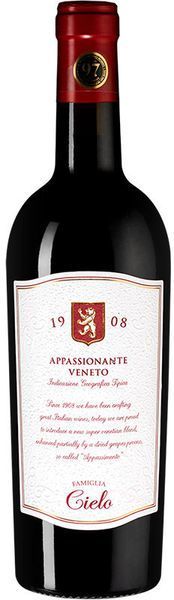 Вино Cielo Appassionante Rosso Supervenetian Veneto красное 0.75 л (WHS8008900007763) 819731 фото