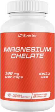 Sporter Magnesium Chelate 90 caps / 90 servings 1053458 фото