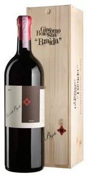 Вино Braida Barbera d`Asti Bricco Della Bigotta 2014 червоне сухе 3 л wooden box (BW30430) 1248958 фото