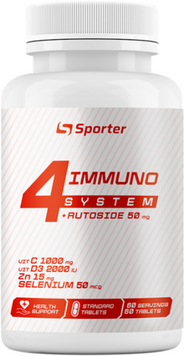 Sporter 4Immuno system 60 tab / 60 servings 1053449 фото