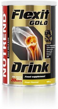 Специальный продукт Nutrend Flexit Gold Drink 400 g /20 servings/ Orange 380899 фото