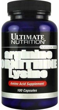 Амінокислота для спорту Ultimate Nutrition Arginine Ornithine Lysine 100 caps 390942 фото