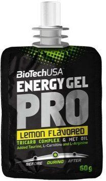 BioTechUSA Energy Gel Pro 60 g Lemon 384399 фото