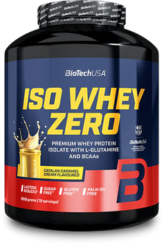 BiotechUSA Iso Whey Zero 1816 g Catalan caramel cream 1478359 фото