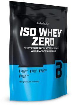 Протеин BioTechUSA IsoWhey Zero 500 g /20 servings/ Raspberry 786846 фото