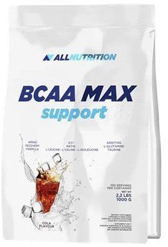 Амінокислота для спорту All Nutrition BCAA Max Support 1000 g Cola 579784 фото