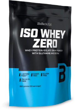 Протеин BioTech Iso Whey Zero 500 g /20 servings/ Salted Caramel 807545 фото
