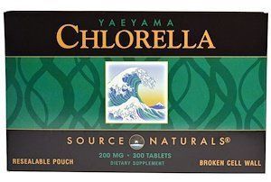 Source Naturals Yaeyama Chlorella, 200 mg, 300 Tab 417646 фото