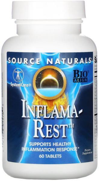 Source Naturals Inflama-Rest Підтримка суглобів Інфлама Рест 60 таблеток 1042886 фото