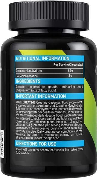 Креатин VPLab Creatine Capsules - 90 Capsules 1456364 фото