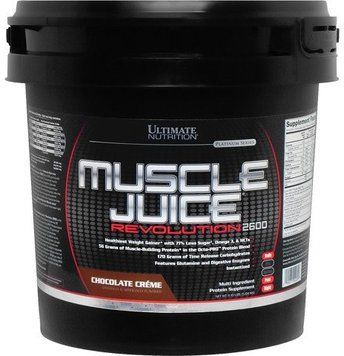 Гейнер Ultimate Nutrition Muscle Juice Revolution 2600 5040 g /19 servings/ Chocolate Cream 391145 фото