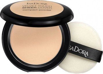 IsaDora Velvet Touch Sheer Compact Powder №42 Warm Vanilla Пудра компактна 10 g 869883 фото