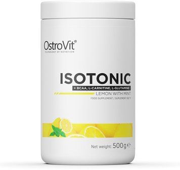 Ізотонік OstroVit Isotonic 500 g /50 servings/Lemon-Mint 970788 фото