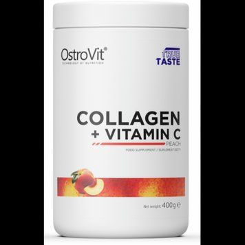 OstroVit Collagen + Vitamin C 400 g / 40 servings / peach 1022036 фото