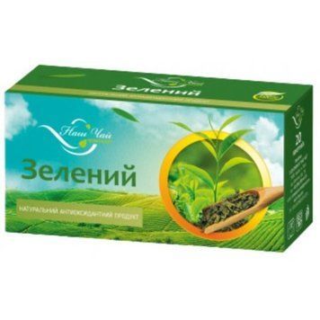 Чай Наш Чай зелений 6х20 шт (4820183250094) 1158990 фото