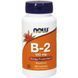 NOW Foods Vitamin B-2 /Riboflavin/ 100 mg Capsules 100 caps 416710 фото 1