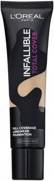 L'Oreal Paris Infallible Total Cover 24HR Foundation №22 Radiant beige Тональний крем 35 ml 874936 фото