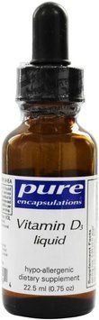 Pure Encapsulations Vitamin D3 liquid 22.5 ml Витамин D3 жидкость (PE-01069) 554122 фото