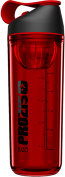 Prozis Шейкер Neo Mixer Bottle 600ml - Tritan Neon Red 452774 фото